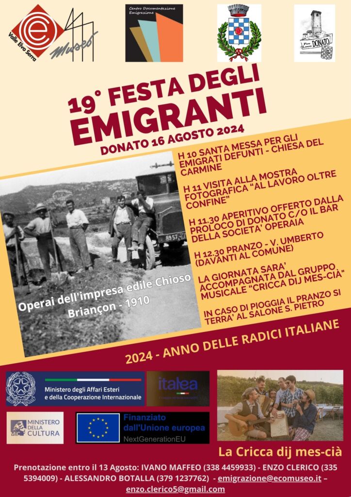 19ª Festa degli Emigranti