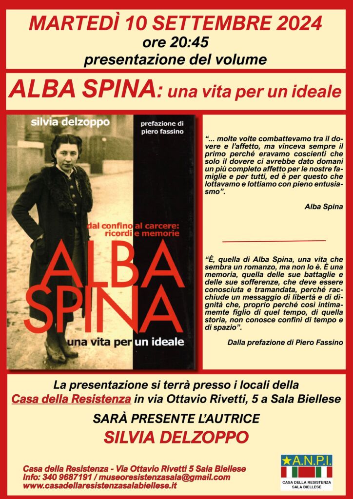 Alba Spina - Una vita per un ideale