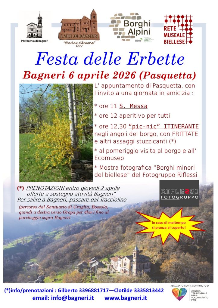 Festa delle Erbette a Bagneri
