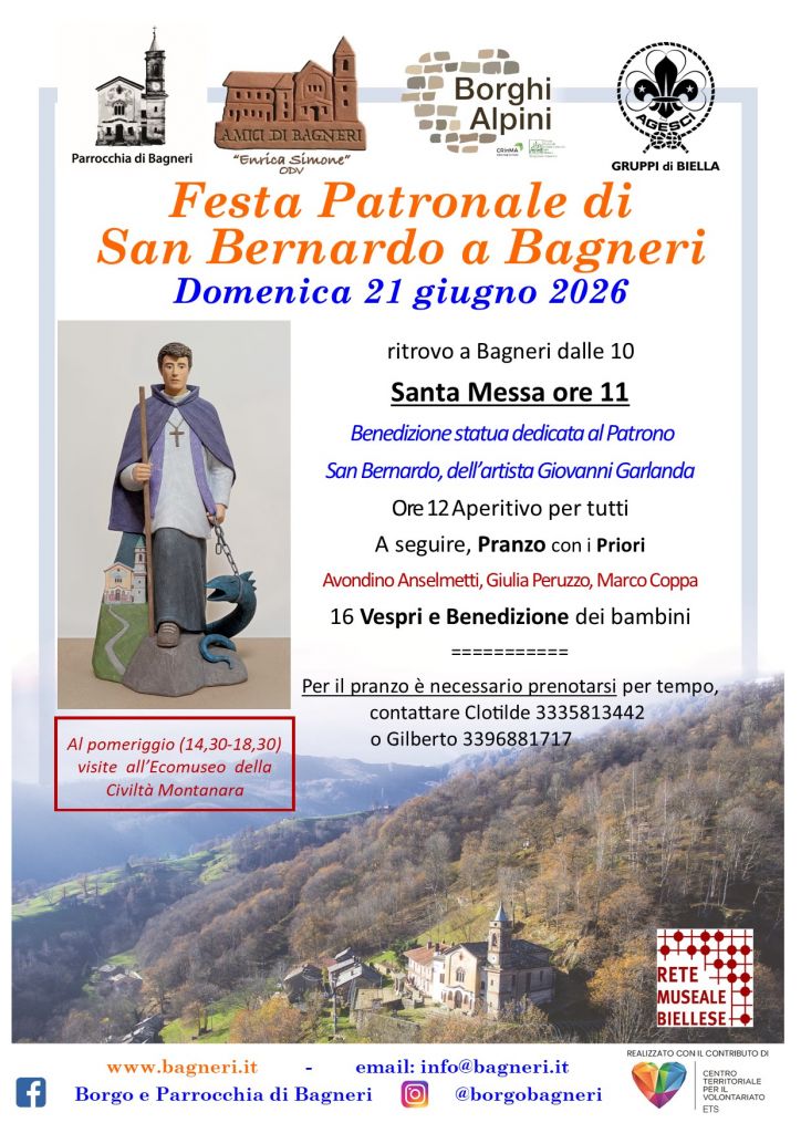 FESTA DI SAN BERNARDO a Bagneri