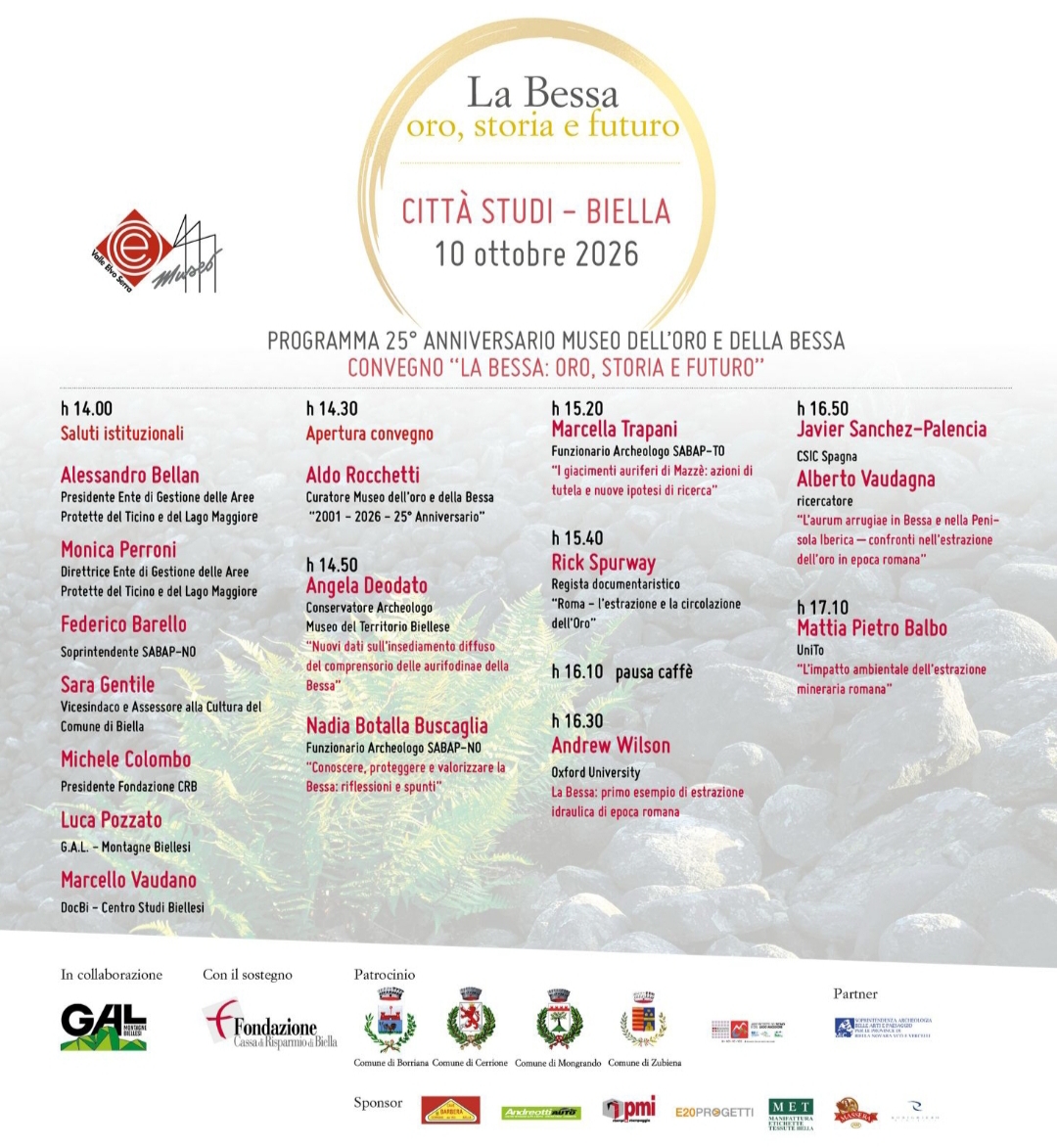 261010 LA BESSA - Oro, storia e futuro B